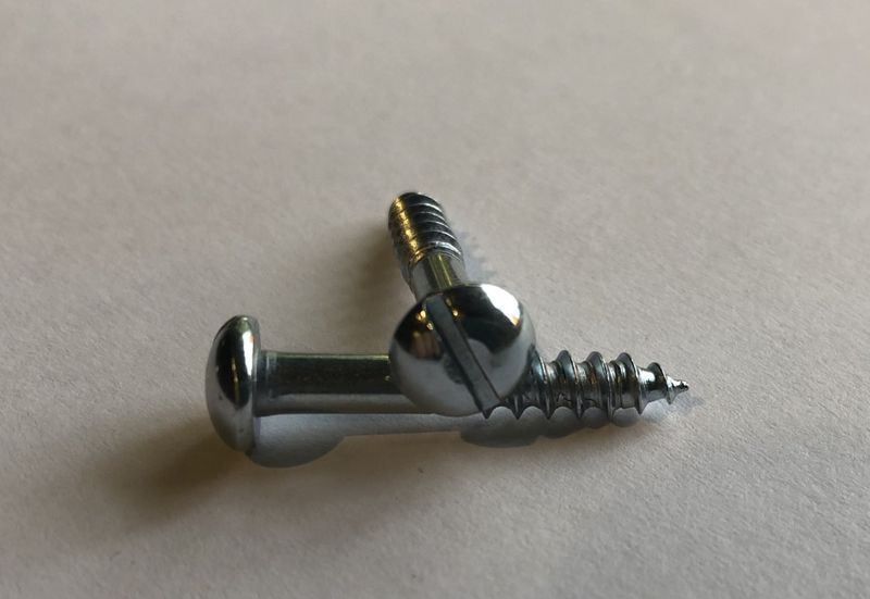 Treskrue 4,0 x 25 mm rettspor